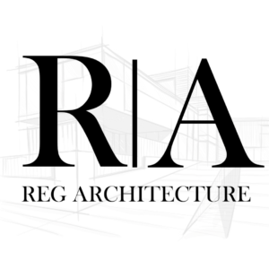 Logo du client Reg Architecture, cabinet d'architecture