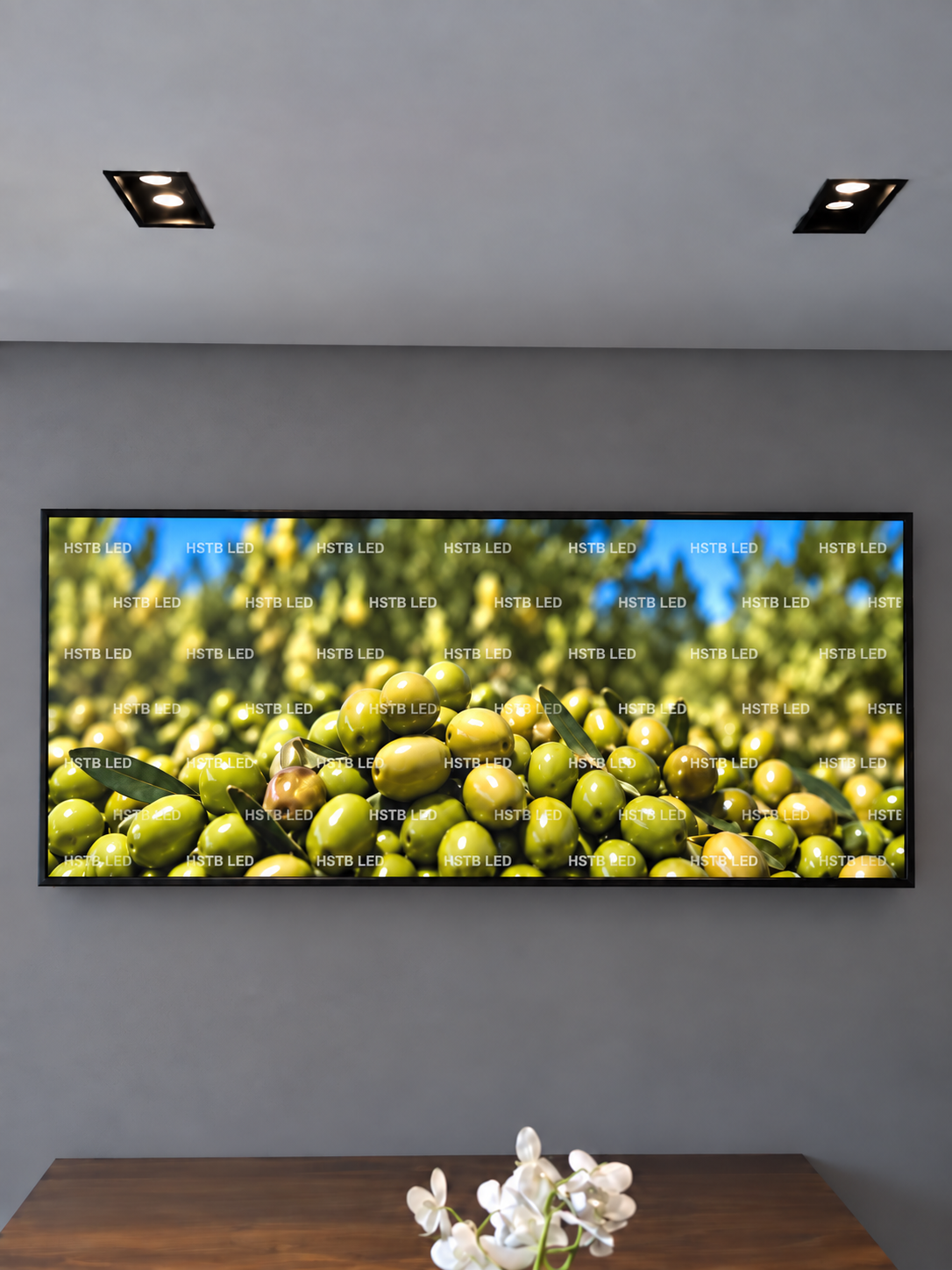 Ecran led intérieur 2mx1m