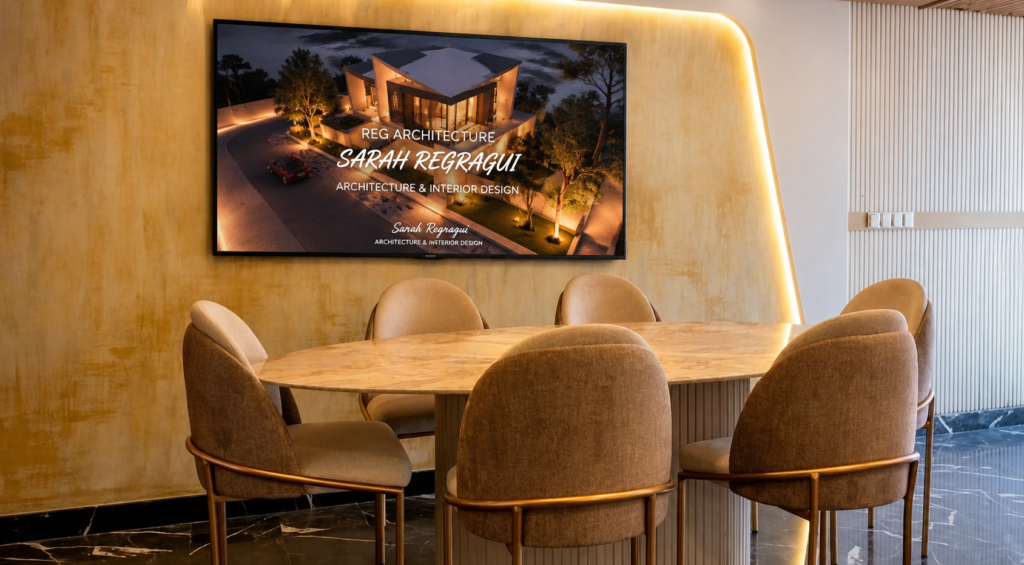 Ecran led géant intérieur pour espace professionnel